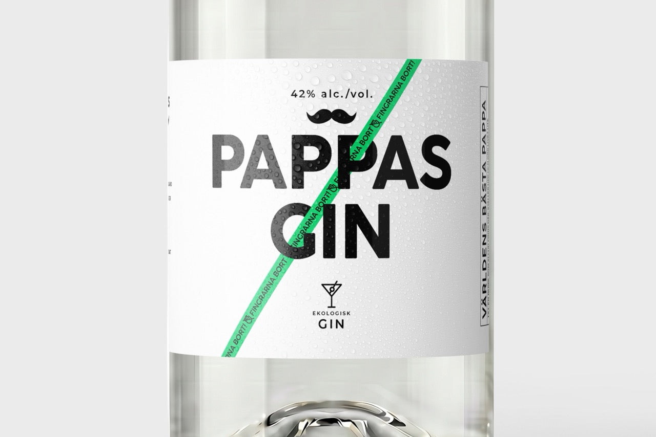PAPPAS GIN – Ekologisk Premium Gin i presentrör