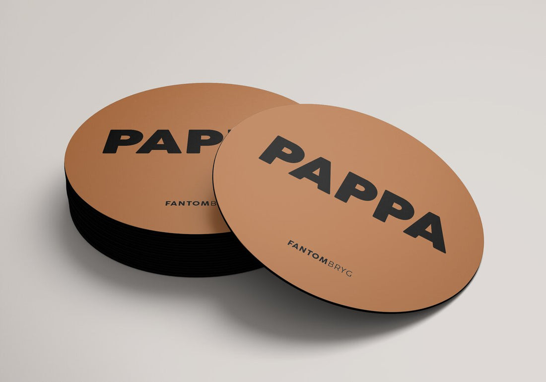 Ölunderlägg i läder till Pappa