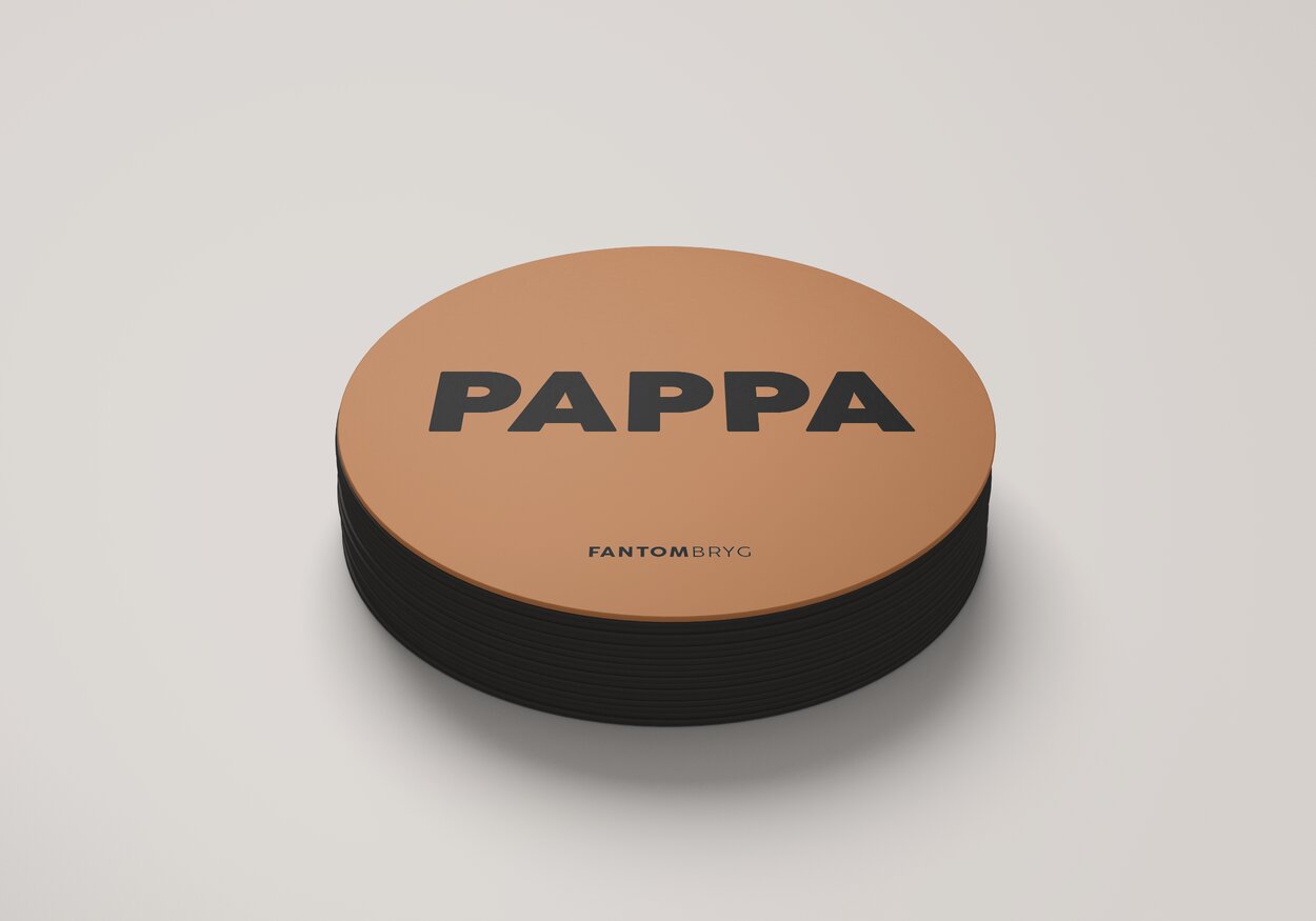Ölunderlägg i läder till Pappa