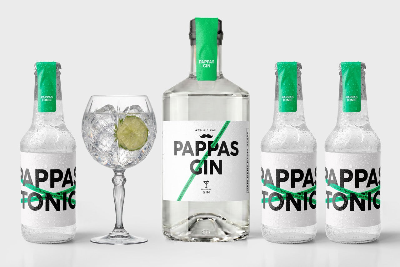 Pappas Tonic – Ekologisk Indian Tonic (6-pack)
