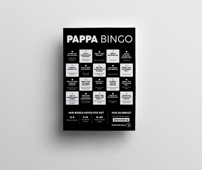 Pappa Bingo – roligt bingospel och present till pappa